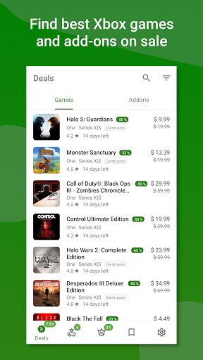Android application Xb Bargains screenshort