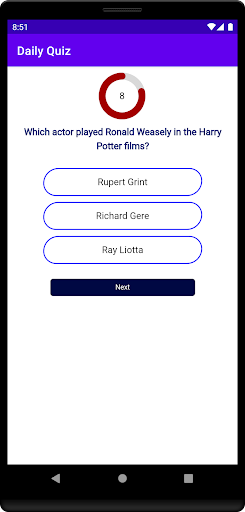 Daily Quiz Latest Screen 3