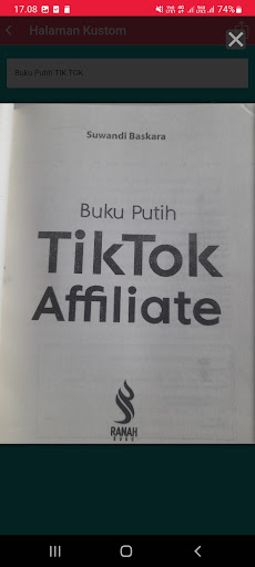 Android application Buku putih TIKtok screenshort