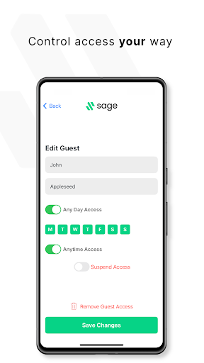 Sage Systems Screen 2