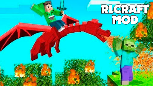 RLcraft Dragons Mod Minecraft