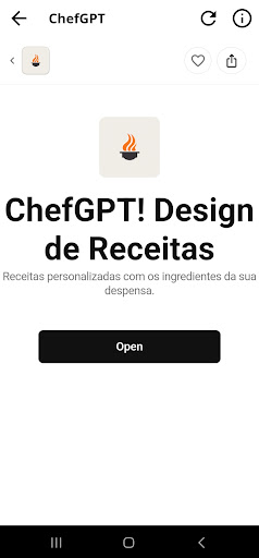 ChefGPT - Design de Receitas Screen 2