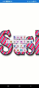 Sasi learning words game