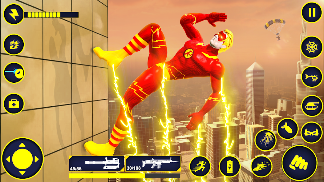 Speed Hero: Superhero Games 1595 APK + Mod (Unlimited money) untuk android