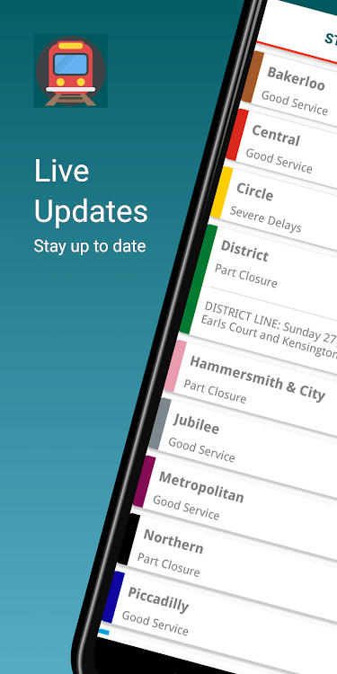 Tube Status London Underground - 1.1 - (Android)