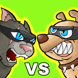 Cat vs Dog - Ninja War icon