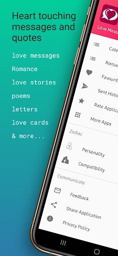 Android application Sexy Love Messages for Romance screenshort