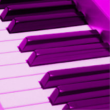 Pink Piano With Magic Tiles Music Games for Kids icon