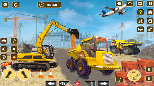 JCB Construction City 3D Games 1.2 APK + Mod (Free purchase) for Android