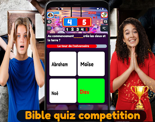 Android application Bible quiz competition screenshort