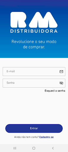 Android application RM Distribuidora screenshort