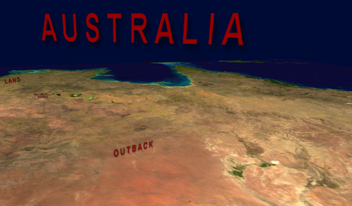 Android application Australia Geography VR screenshort