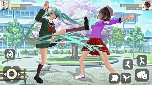 High School Sim Girl Games 3D Screen 3
