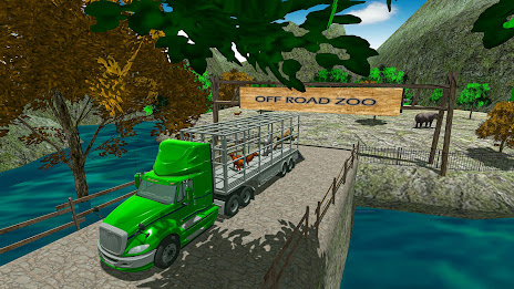 Simulador de caminhão animais poster 3