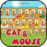 Mouse and Cat Theme&Emoji Keyboard icon