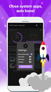 Wolf Game Booster & GFX Tool Screenshot