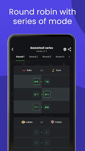 Screenshot of Tourney - Tournament Maker App