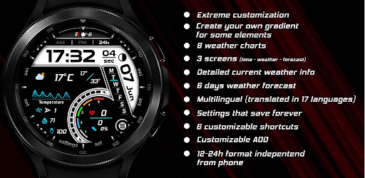 GS Weather 6 Watch Face