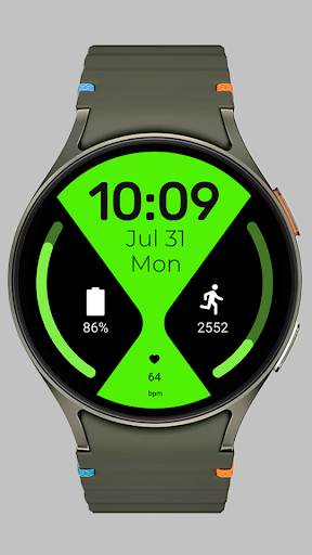 MPW05 Digital Watch Face screenshot 2
