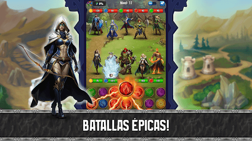 Mundo Mágico Match-3 RPG Screenshot 6