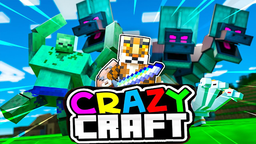 Screenshot 1 Crazycraft mod android