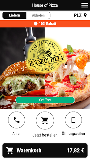 House of Pizza Screen 2