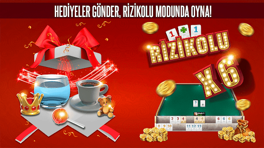 Screenshot 24 Okey Plus - En Kalabalık Okey! android