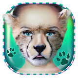 Baby Animal Face Photo Montage icon