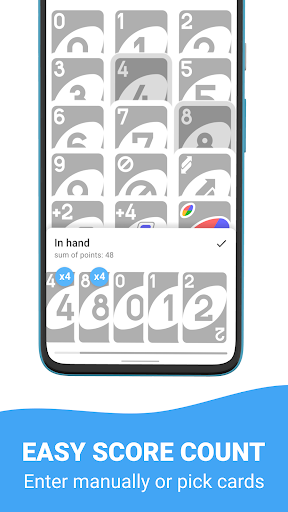Uno: Score counter Screen 2