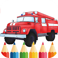 Fireman Truck Coloring