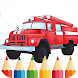Fireman Truck Coloring