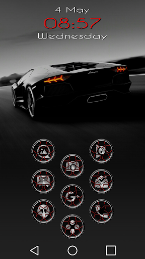 Wheels Red - Icon Pack Screenshot 1 - AppWisp.com