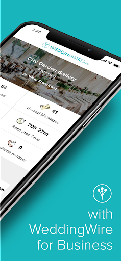 WeddingWire for your Business Screen 2