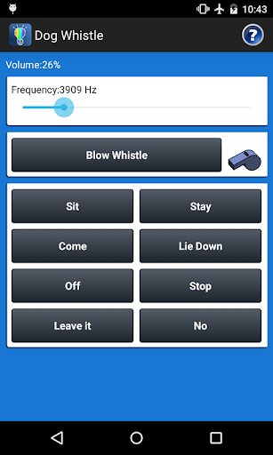 Screenshot of Dog Whistle