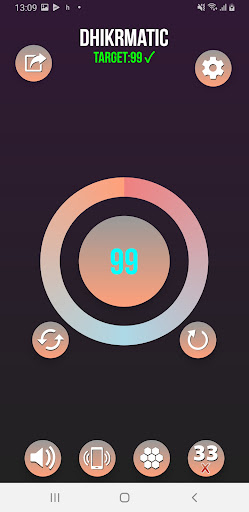 Android application Dhikrmatic Plus screenshort