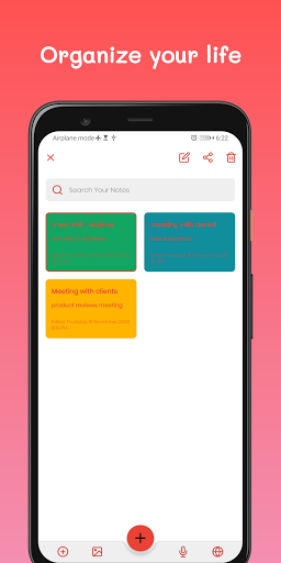 Android application Easy Notes - Notebook, Notepad screenshort