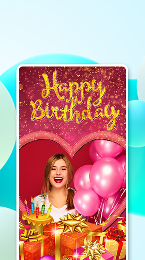 Birthday Photo Frames Editor Screen 3