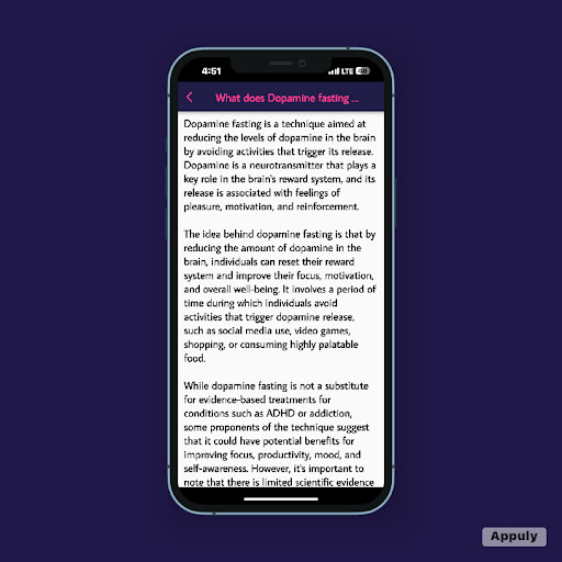 Dopamine fasting Screen 2