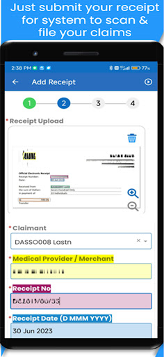 Pacific Prime CXA Benefits Screen 2