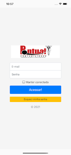 Android application Pontual Contabilidade screenshort