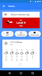 SnowSafe - Avalanche Forecasts Screenshot