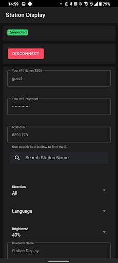 Station Display Screen 3