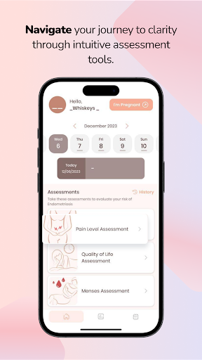 Android application Moirai Endocare screenshort