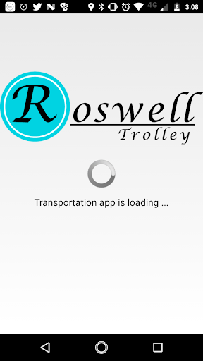 Android application Roswell Trolley screenshort