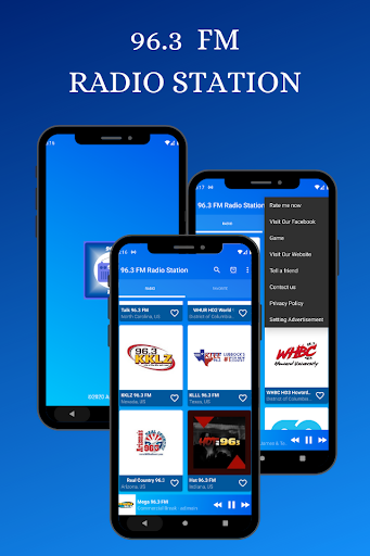 Android application 96.3 FM Radio Station Online screenshort