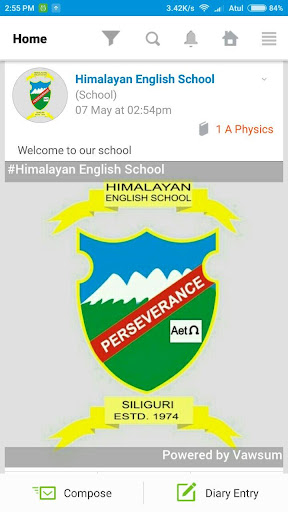 Himalayan English School Screen 2