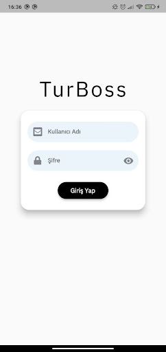 Android application TurBOSS screenshort