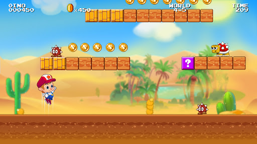 Super Gino Bros - Jump & Run Screen 3