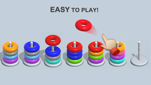 Hoops Sort Puzzle-Stack game 1.4 screenshots 1