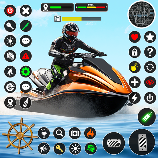 Jetski Boat Racing: Boat Games 7.9 Icon